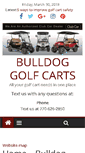Mobile Screenshot of bulldoggolfcarts.com